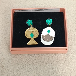 Pendientes Metacrilato Reyes Magos Baltasar