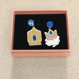 Pendientes Metacrilato Reyes Magos Melchor