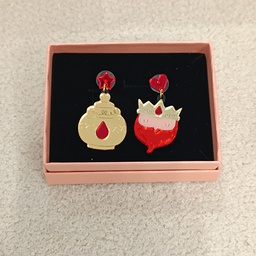 Pendientes Metacrilato Reyes Magos Gaspar