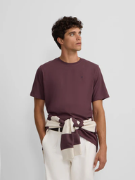 Camiseta Minilogo Burdeos - Silbon