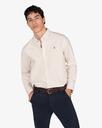 Camisa North Sea Camel - Harper &amp; Neyer