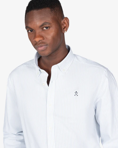 Camisa North Sea Light Blue - Harper &amp; Neyer