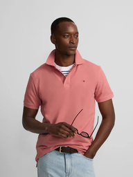 Polo Clásico Liso Coral - Silbon