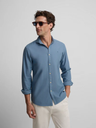 Camisa Sport Estructura Logo Azul Indigo - Silbon