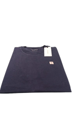 Camiseta Lisa Minilogo Parche Azul Marino - Silbon