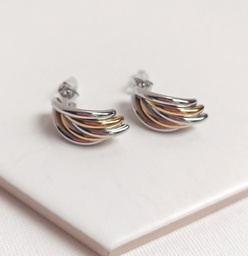 Pendientes Bicolor