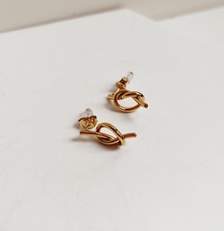 Pendientes Nudo Dorado