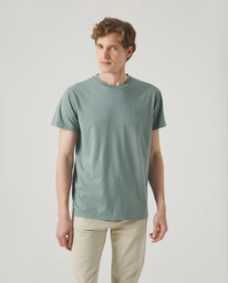 Camiseta Classic Organic Verde Grisaceo - Scotta