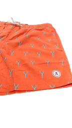 Bañador Print Langosta Coral Peach - Harper &amp; Neyer