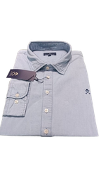 Polera Denim Light Denim - Harper &amp; Neyer