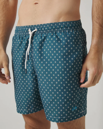 Bañador Flowers Classic Marino - Scotta