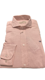 Camisa Sport Lino Rosa - Silbon