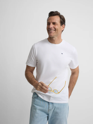 Camiseta Silbon Minilogo Blanco - Silbon