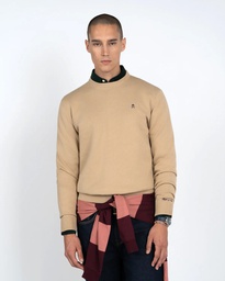 Jersey R Neck Golden Sand - Harper &amp; Neyer