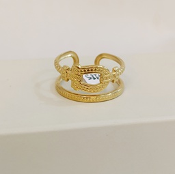 Anillo Oslo (Dorado)