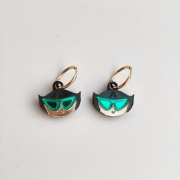 Pendientes Metacrilato Supernenas Cactus