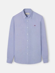 Camisa Sport Oxford Navy - Silbon