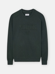 Sudadera Ranglan Silbon Patch Khaki - Silbon