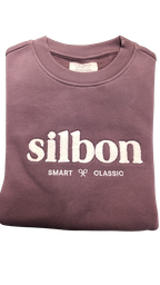 Sudadera Silbon Smart Classic Burdeos - Silbon
