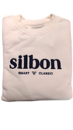 Sudadera Silbon Smart Classic Crema - Silbon
