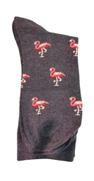 Calcetines Gris Flamencos - Stroget