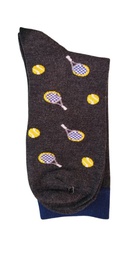 Calcetines Gris y Azul Marino Raquetas - Stroget